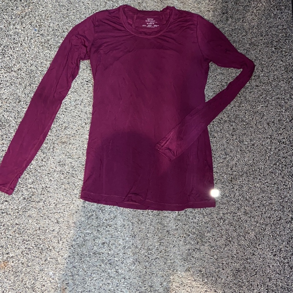 Under scrub top shirt